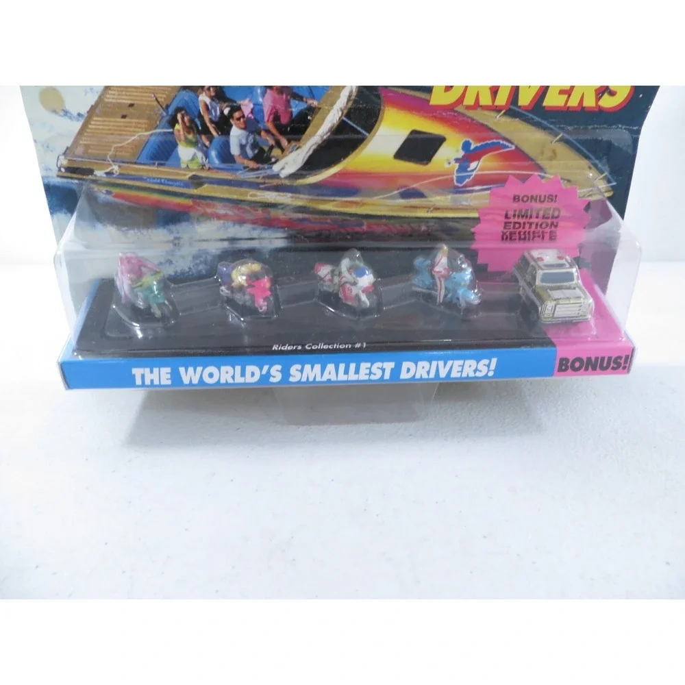Micro Machines Drivers Riders Collection #1 4 Motorcycles Bonus Gold Blazer 1991